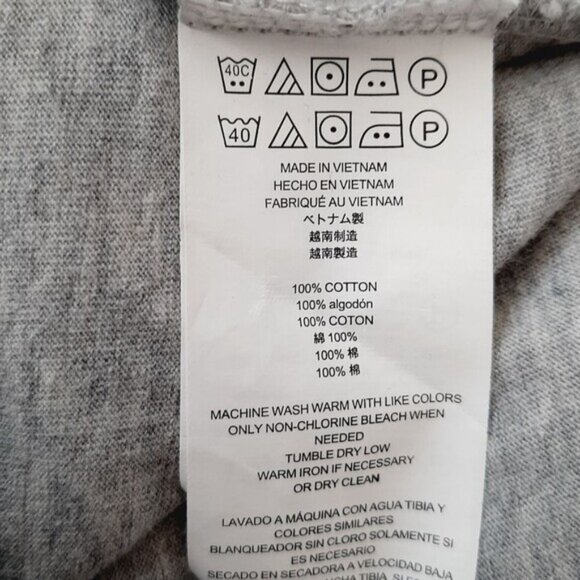 MICHAEL KORS | Classic 1/4 Button Short Sleeve Polo Top Soft Tee Gray Men's Sz L - Picture 10 of 12